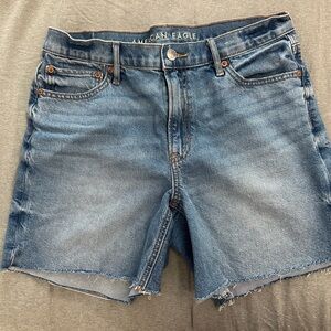 American Eagle Outfitters Women's Classic Blue Jean Shorts